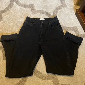 Abercrombie and Fitch Black Jeans